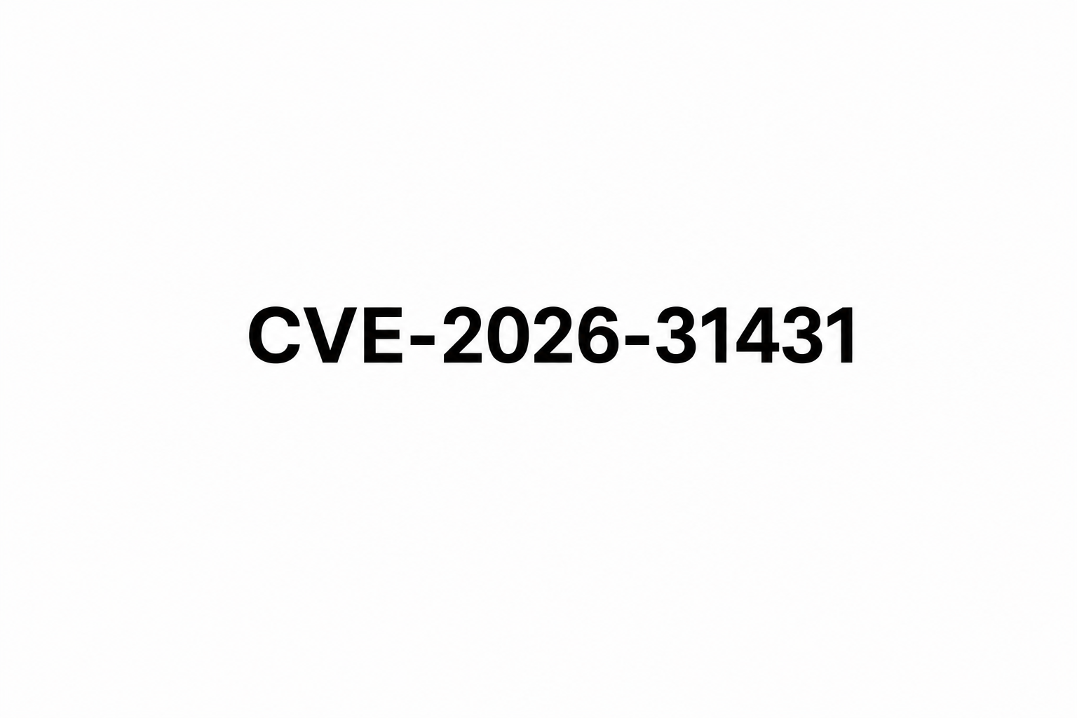 CVE-2026-31431 Linux Kernel Copy Fail 本地权限提升漏洞复现